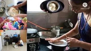 🌺 Gujarati family vlog|| gujarati housewife daily routine vlog|| how to make bajari rotala.||