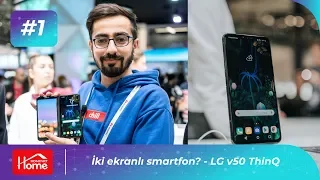 2 ekranlı smartfon? - LG V50 ThinQ 5G ilkin baxış