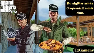 Bu yigitlar aslida choyxonada ishlashar ekan. GTA5 da o'zbekni uchratdim Let's Play