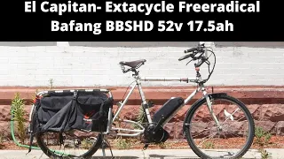 Custom E-bike Build: El Capitan Xtracycle Freeradical Cargo Bike w/ Bafang BBSHD 52v 17.5ah