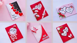 How to make Valentine's Day Card / Handmade valentine's Day greeting card | ไอเดียทำการ์ดวาเลนไทน์❤️