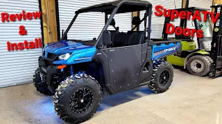 SuperATV Doors Review & Install for The CFMOTO UFORCE 1000
