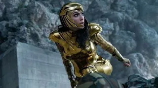 Wonder Woman 1984: Diana y la armadura dorada escena