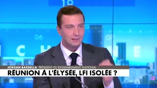 Jordan bardella s’exprime sur cnews