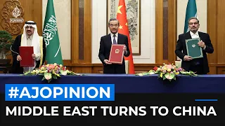 'The US reign of the Middle East is ending, now it’s China’s turn' #AJOPINION