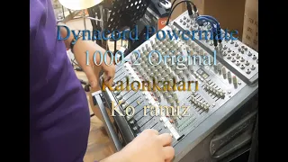 Dynacord Powermate 1000-2 Original (Aparat obzordan Birinchi bor) (Reklamni  Video)