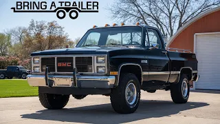 23k-Mile 1985 GMC K1500 Sierra Classic 4x4 4-Speed on Bring-A-Trailer!