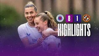 HIGHLIGHTS | Dundee United 1-8 Rangers Women | 10 Sep 2023