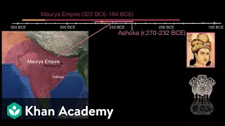 Chandragupta, Ashoka and the Maurya Empire  | World History | Khan Academy