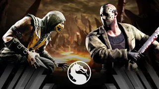 Mortal Kombat X - Scorpion Vs Jason (Very Hard)