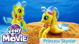 My Little Pony The Movie (2017) Princess Skystar Sea Pony Mermaid Custom Toy Tutorial