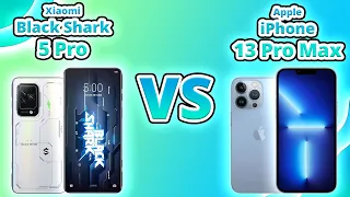 xiaomi black shark 5 pro vs apple iphone 13 pro max