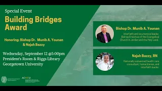 ACMCU Bulding Bridges Award 2018