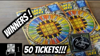 💲Spinning the CASH Wheel!!💲 Bought 50 tickets! Chasing new Tickets! Ohio Lottery Scratch Off Tickets