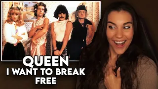 SO EXPRESSIVE!! First Time Reaction to Queen - "I Want To Break Free"