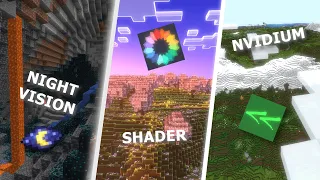 Diese 10 MODS braucht JEDER  Minecraft SPIELER 🤩