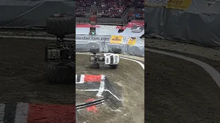 Just Get Er Done 😱 Insane Save Monster Jam Freestyle Columbus Ohio (4/27/24) #monsterjam