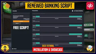 QBCore Banking Script | Renewed Banking Script | Installation and Showcase | FiveM Banking Script