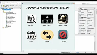 football management system in java