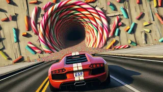 Cars vs Gravity in GTA 5