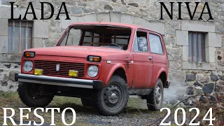 Lada Niva restoration 2024   Part I🔥🔥Disassembly  + Motor Output