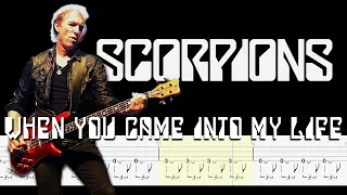 Scorpions - When You Came into My Life (Bass Tabs | Notation) By @ChamisBass  #chamisbass #scorpion