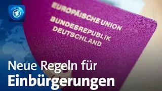 Bundestag verabschiedet Reform: Einbürgerung wird vereinfacht