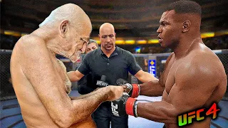 Mike Tyson vs. Old Indian Traveler (EA sports UFC 4)