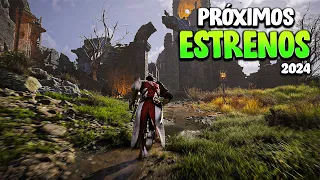 TOP 10 PRÓXIMOS JUEGOS QUE TODOS DESEAMOS VER EN 2024  ✅