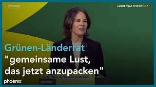 Grünen-Länderrat: Rede von Annalena Baerbock mit der Bitte um Koalitionsverhandlungen