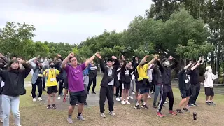 心動系110學年度迎新宿營晨操