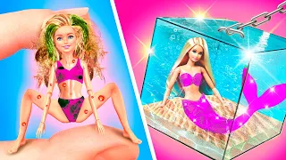 ¡GUAU! ¡QUÉ HERMOSO! 😍 ¡TRANSFORMACIÓN EXTREMA DE SIRENA! 🧜‍♀️ TRUCOS DE BELLEZA Y GADGETS