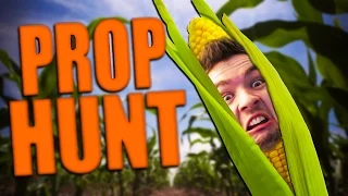 BE THE CORN! | Gmod: Prop Hunt (Funny Moments)