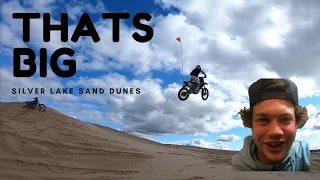 SILVER LAKE SAND DUNES DIRTBIKES AND BIG AIR