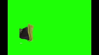 Shrek dancing green screen meme