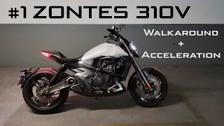 ZONTES 310V - Walkaround+Acceleration
