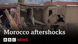 Morocco earthquake aftershocks continue - BBC News