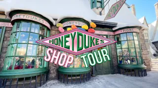 HONEYDUKES SHOP TOUR 🍭 Wizarding World Universal Studios 2022
