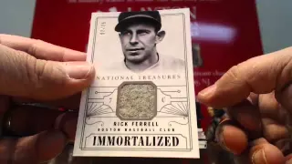 2014 National Treasures Baseball Box Break for Paul S