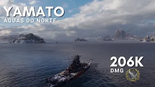 Encouraçado Yamato - Uma batalha bem administrada pela equipe - World of Warships