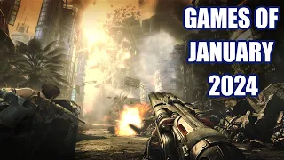 9 NEW Games of January 2024 To Look Forward To