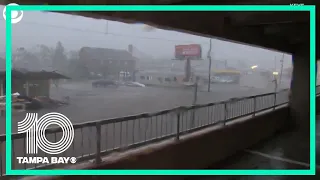 WATCH: Hurricane Delta makes landfall