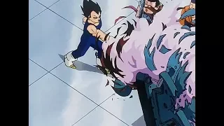 Vegeta destroys punching machine | Dragon Ball Z