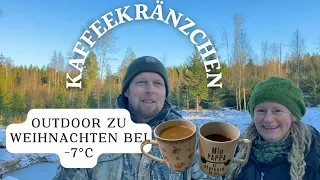 Kaffeekränzchen - Outdoor zu Weihnachten bei -7°C