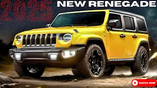 NEW 2025 Jeep Renegade Redesign Unveiled - AMAZING Design!