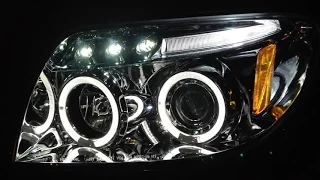 Halo LED Projector Headlights Wiring Installation - Spec-D Tuning