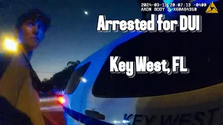 College Student Arrested for DUI on Spring Break - Key West, FL
