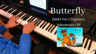 [Old] Butter Fly - Digimon Adventure OP / Piano