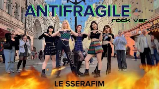 [K-POP ONE TAKE COVER IN PUBLIC] LE SSERAFIM - ANTIFRAGILE (rock ver.) dance cover by STARlight