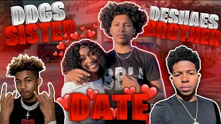 I PUT MY LIL BROTHER ON A DATE WITH DDG SISTER "Tee Tee"!! *They Like Each other*